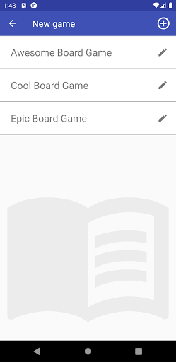 Android application Score counter screenshort