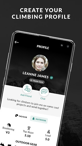 RockBase: Climbing Partners Screen 2