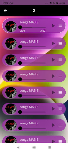 جميع اغاني MA3IZ Screen 3