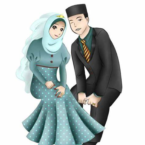 wallpaper anime muslim couple Download on Windows