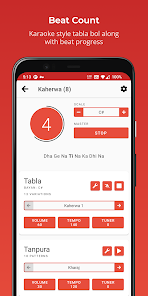 Captura 9 Rhythm Tabla & Tanpura PREMIUM android