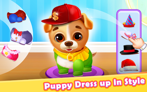 Cute Pet Dog Care - Play Puppy Games, Dress Up & Beauty Salon Kids Game 