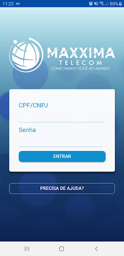 Android application Maxxima Internet screenshort