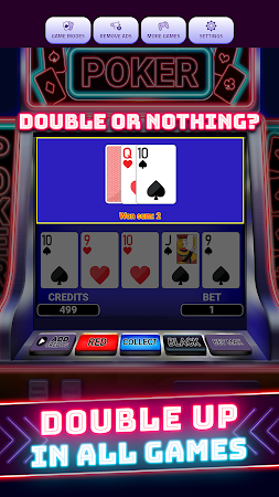 Game screenshot Video Poker - Casino Card Game apk download