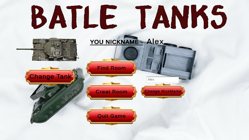 Android application BATLE TANKS screenshort
