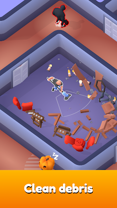Creepy House Cleaner - Screenshot 2