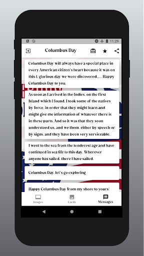 Columbus Day Greetings