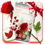 Red Rose Launcher Theme Apk