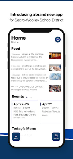 Android application Sedro-Woolley School District screenshort