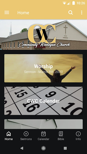Android application Community Wesleyan Church screenshort