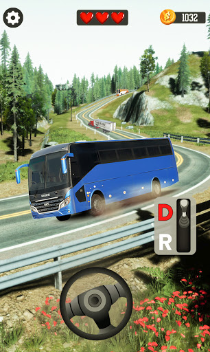 New Bus Game-Coach Bus Mountain Driving Simulator