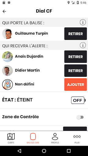Android application DIAL by SNSM screenshort