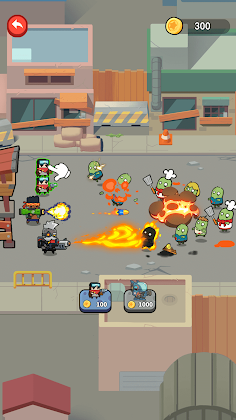 Merge Army VS. Zombies - Screenshot 1
