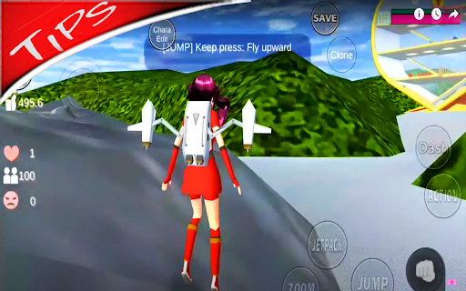 Guide Sakura School simulator hints 2021