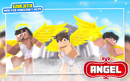 Mod Angel Skin Addon for Minecraft 2021