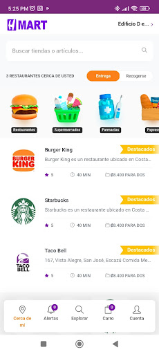 Mart-delivery online Screen 2