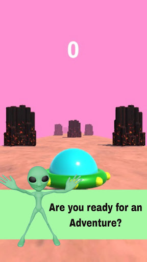 Android application UFO Drive screenshort