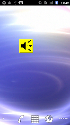 Android application Emergency buzzer screenshort