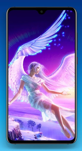 Android application Angel Wallpaper HD screenshort