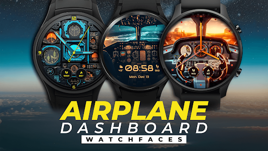 Airplane Dashboard Watch Faces