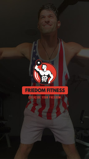 Android application Friedom Fitness screenshort