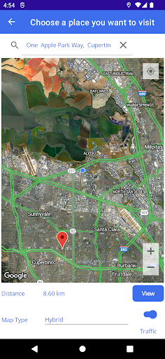 Check Location Screen 2