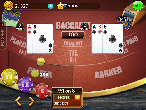 Baccarat casino offline card 12