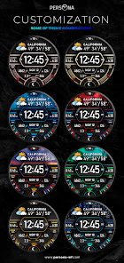 Imágen 6 PER017 Axis Digital Watch Face android