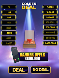 Million Golden Deal Game