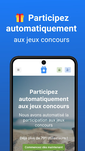 Android application AutoKdo - Jeux Concours screenshort