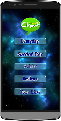 Android application Chat Friend screenshort