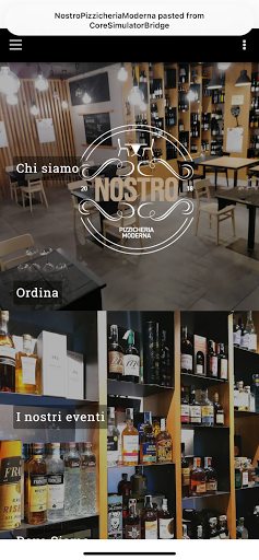 Android application Nostro Pizzicheria Moderna screenshort