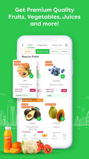 Barakat: Grocery Shopping App Screen 2