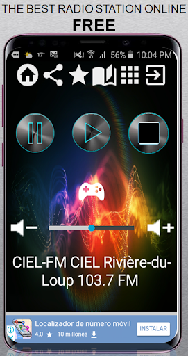 Android application CIEL-FM CIEL Rivière-du-Loup 1 screenshort