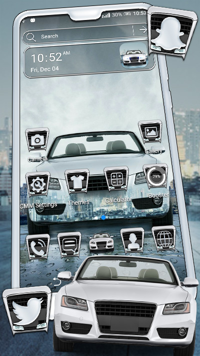 Car City Theme Launcher - 2.3 - (Android)