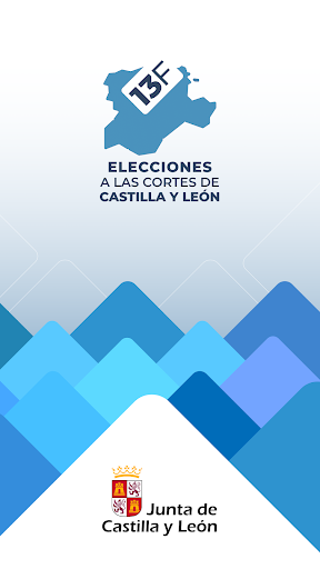 Android application Elecciones Castilla y León 13F screenshort
