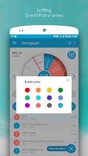 Sectograph. Day & Time Planner MOD APK (Pro Unlocked) 6