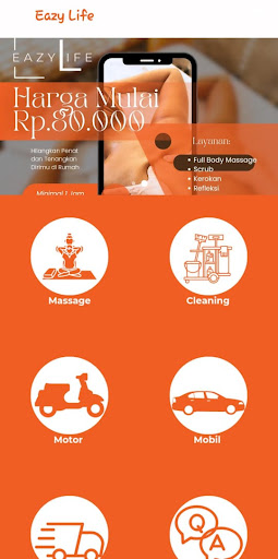 Android application Eazy Life screenshort