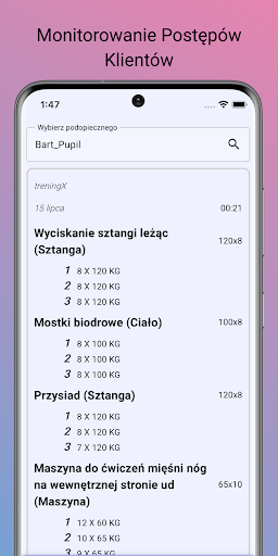 Workout Buddy Screen 2
