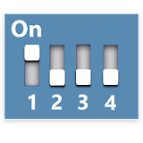 Expander Dip Switch Settings icon