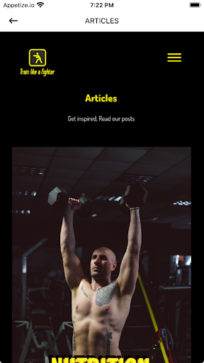 Train Like A Fighter Screenshot 3 - AppWisp.com