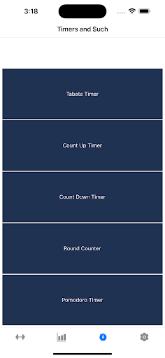 Evident Fitness Screen 3