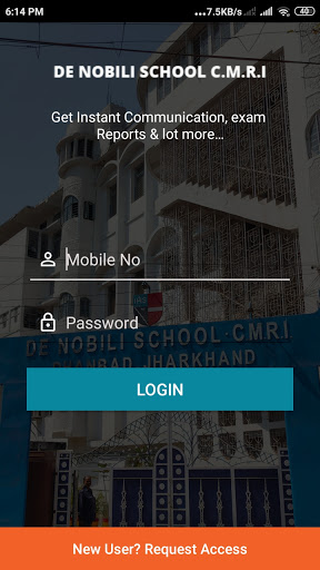 Android application De Nobili School CMRI screenshort
