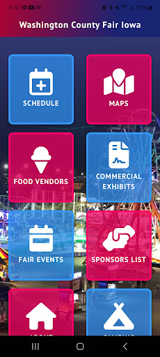 Android application Washington County Fair Iowa screenshort