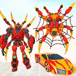 Cover Image of 下载 Grand Robot Transform Spider Games  APK