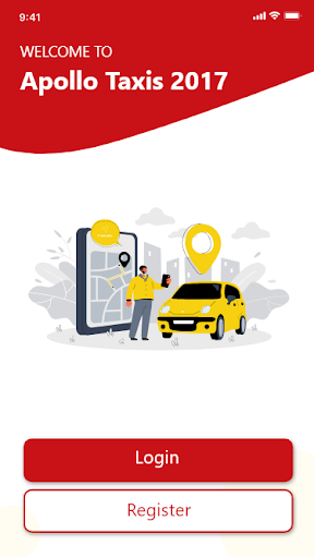 Android application Apollo Taxis screenshort