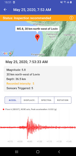 Global Seismic Data Screen 2
