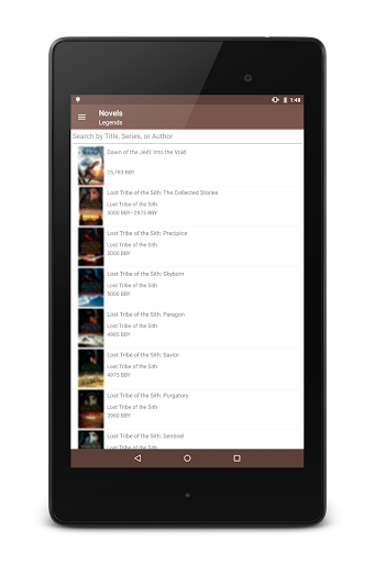 Book TimeLine Screen 3