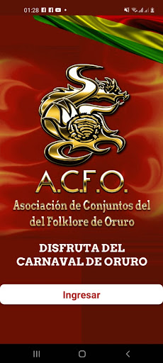 Carnaval de Oruro ACFO Screen 2