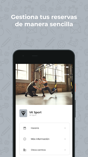 Android application VK Sport screenshort